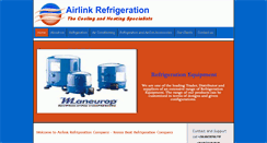 Desktop Screenshot of airlinkrefrigeration.com
